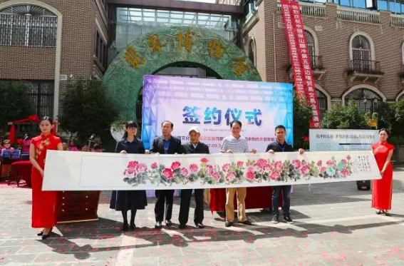 恒益集團董事長段治葵先生會見云南省寶協專家委員會主任肖永福先生